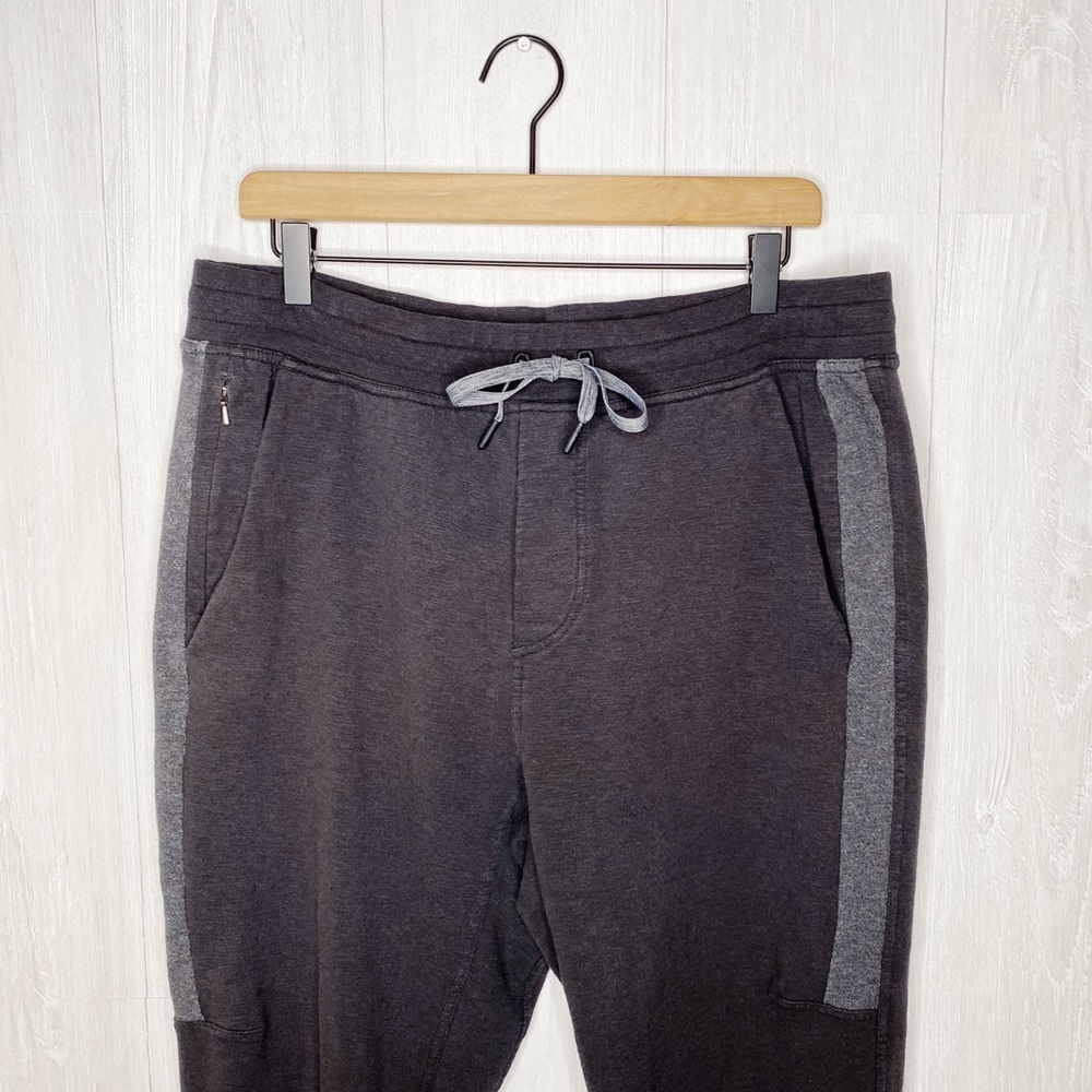 lululemon athletica Black and Gray Sweatpants